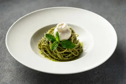Pasta Pesto Burrata Koh Samui 4